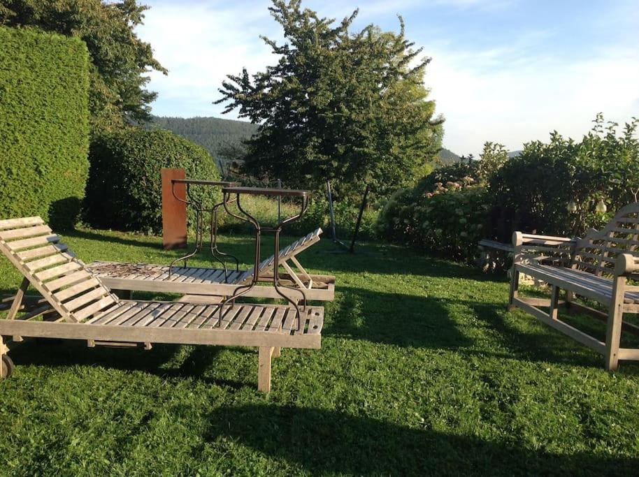 Charmantes Landhaus Mit Garten Und Traumhaftem Fernblick Thal  Esterno foto